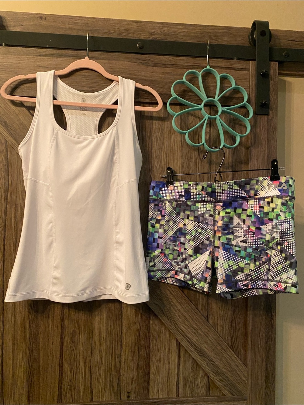 Activewear Bundle: Fila Shorts, Pure NRG Tank & Free Lululemon Pants